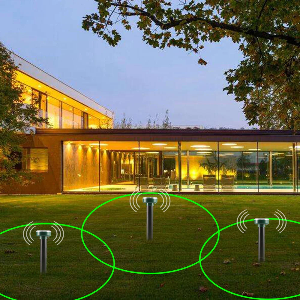 Solar Ultrasonic Sonic Pest & Rodent Repellent with Ground Vibration - Image 14