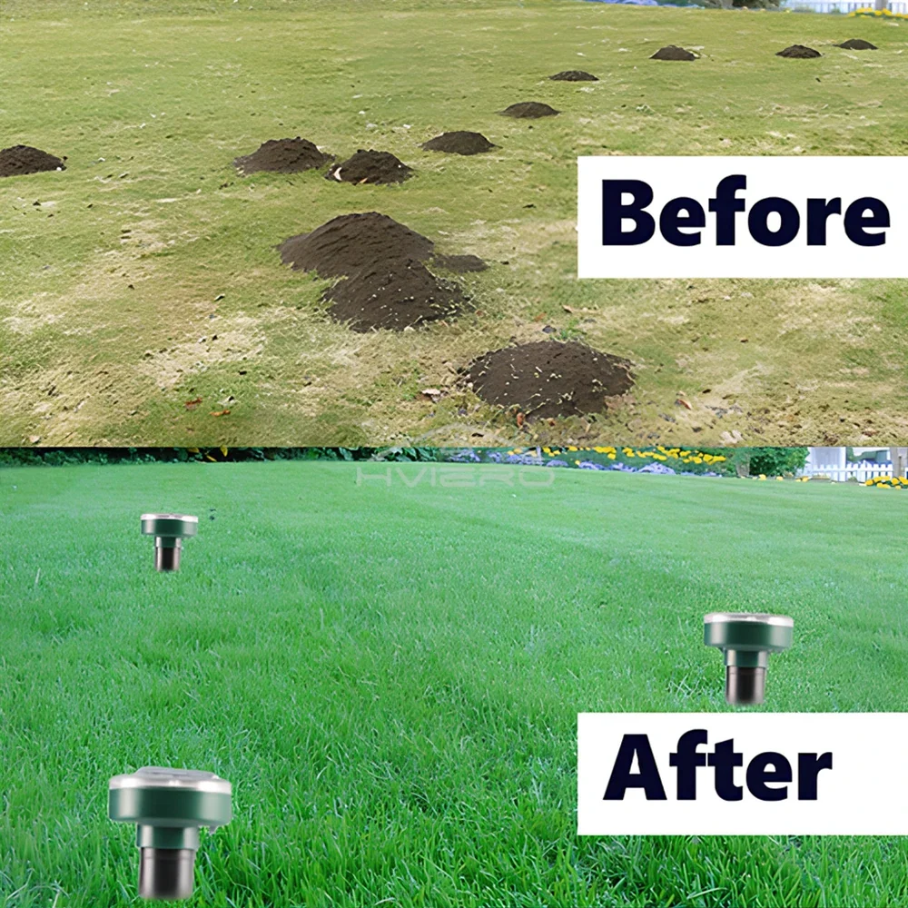 Solar Ultrasonic Sonic Pest & Rodent Repellent with Ground Vibration - Image 3