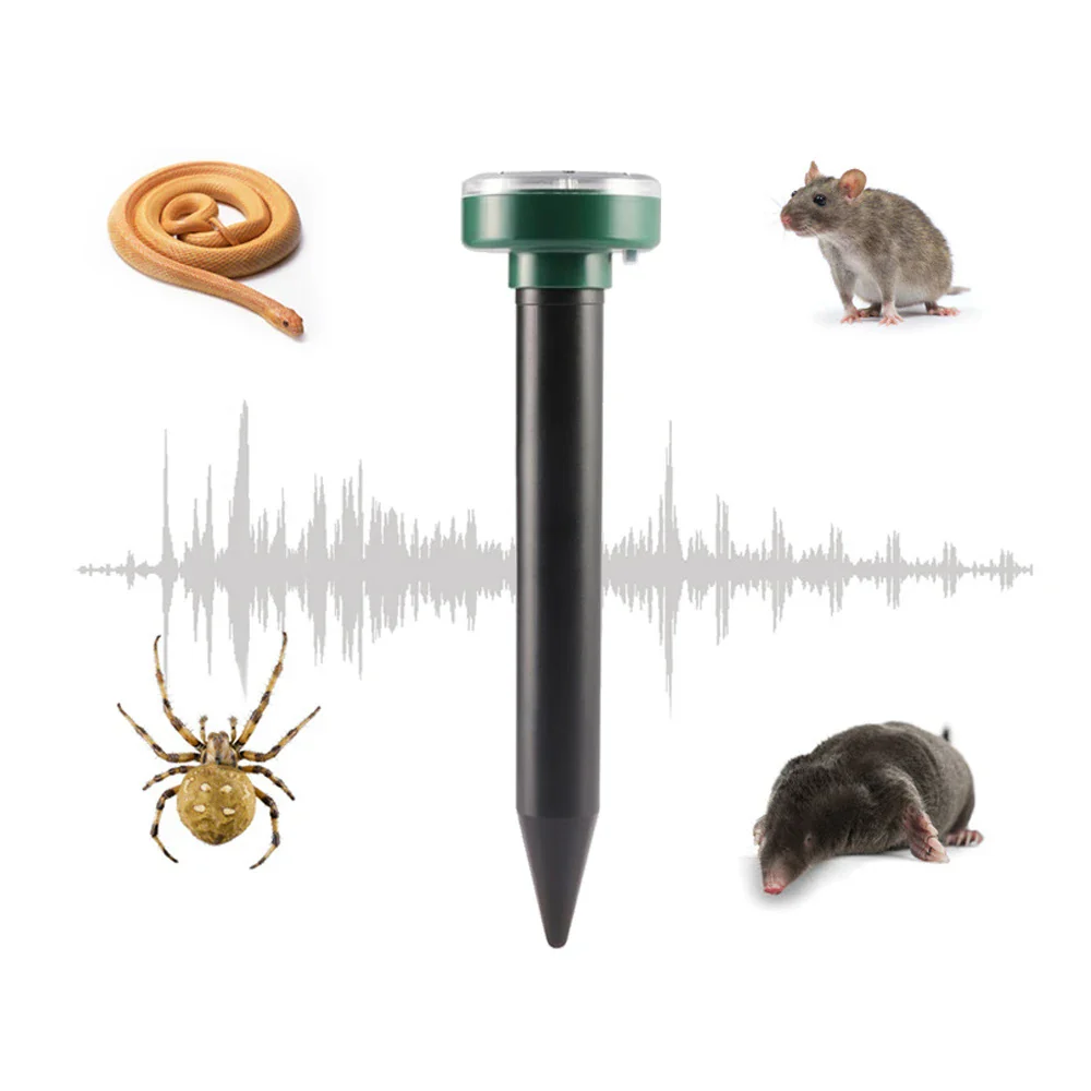 Solar Ultrasonic Sonic Pest & Rodent Repellent with Ground Vibration - Image 8