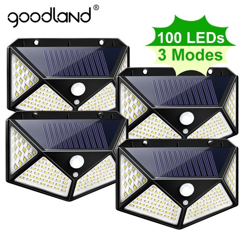 Solaris 2.0™ 100 LEDs Outdoor Motion Sensor Waterproof Solar Lamp - Image 3