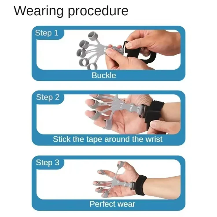 FlexRestore Medical Multi-Level Resistance Hand & Wrist Strength & Flexion Trainer - Image 15