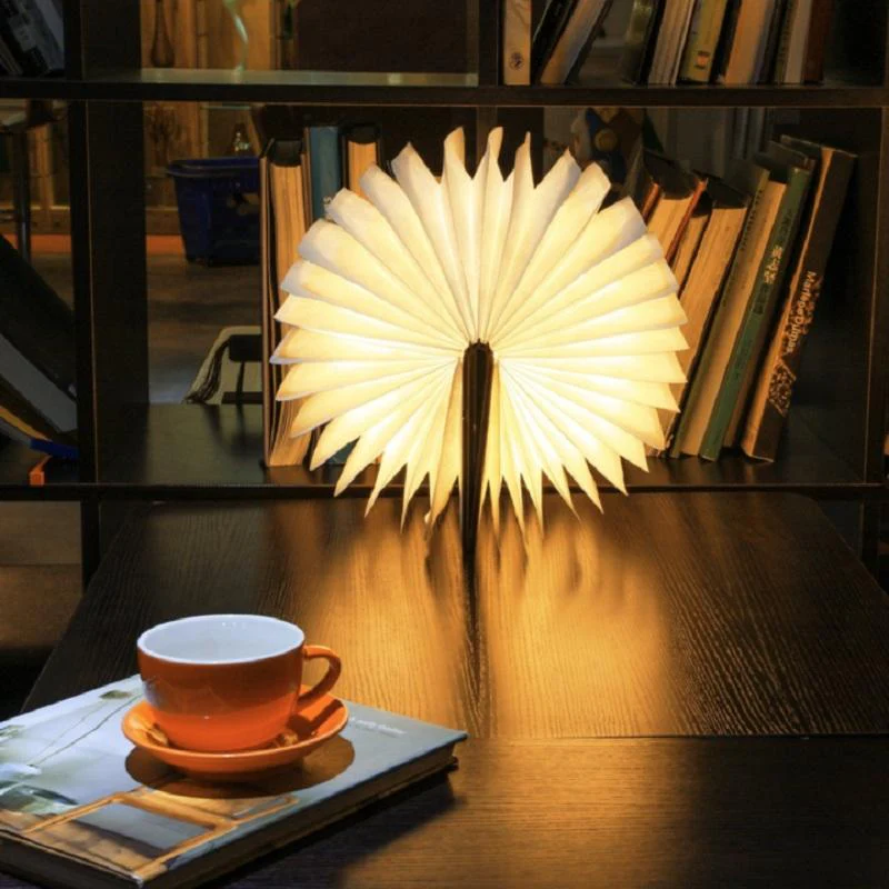 Spellbook™ Rechargeable Book Shaped LED Lamp - Image 3