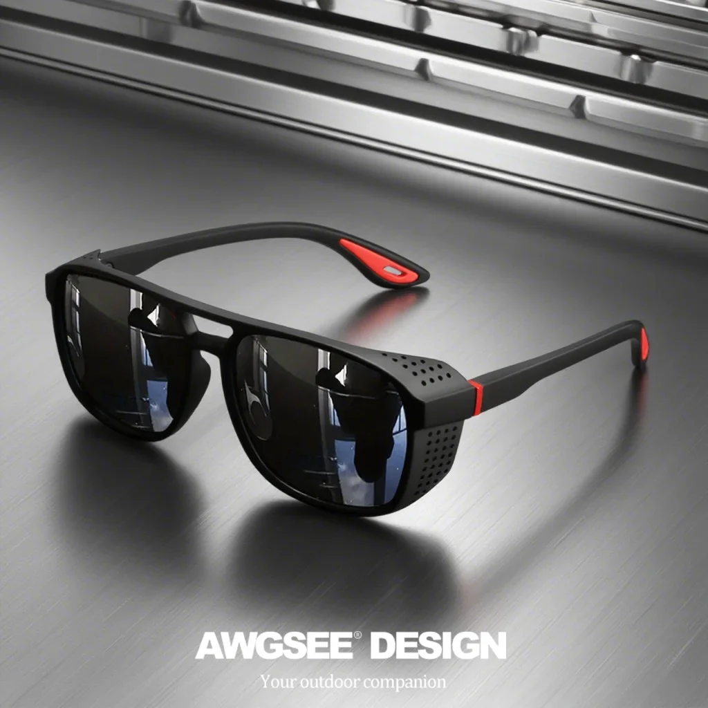 Steampunk SportShield Polarized & UV400 Protection Sunglasses - Image 2