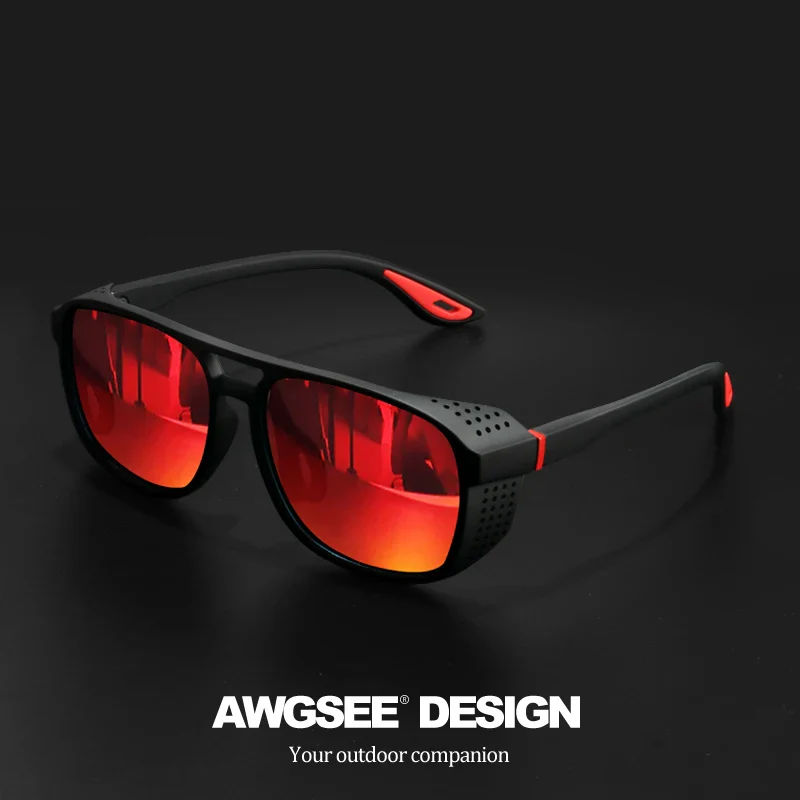 Steampunk SportShield Polarized & UV400 Protection Sunglasses - Image 6