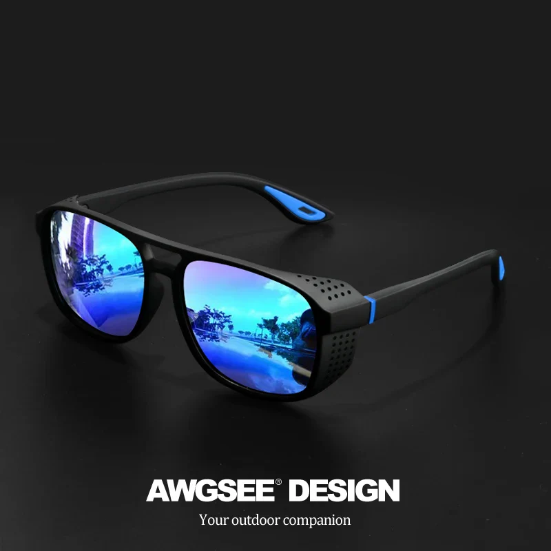 Steampunk SportShield Polarized & UV400 Protection Sunglasses - Image 7
