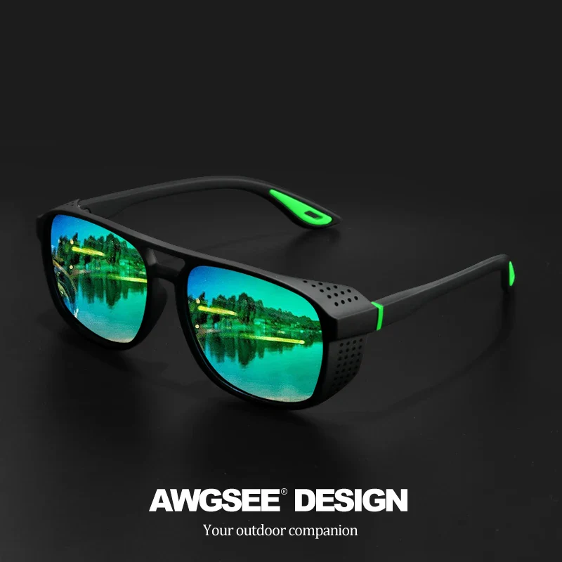Steampunk SportShield Polarized & UV400 Protection Sunglasses - Image 9