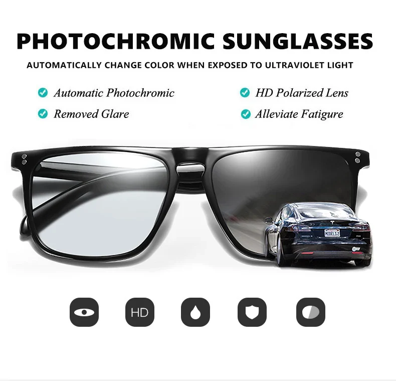 Anti-Glare Photochromic Polarized Day & Night Vision Driving Sunglasses - Image 12