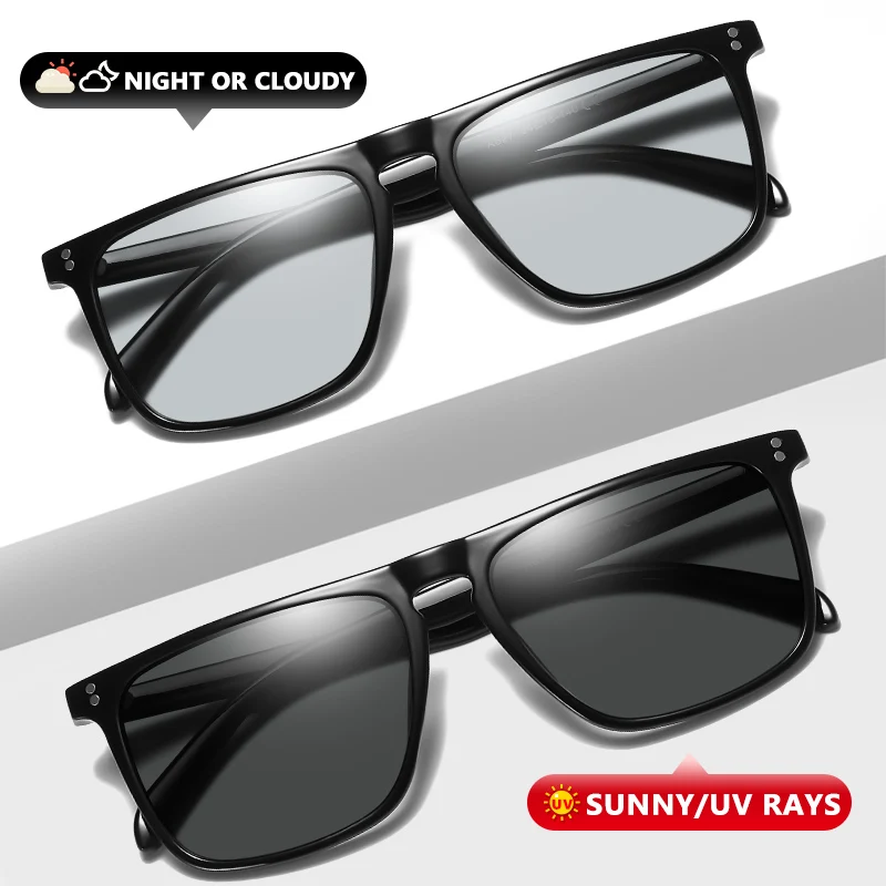 Anti-Glare Photochromic Polarized Day & Night Vision Driving Sunglasses - Image 13