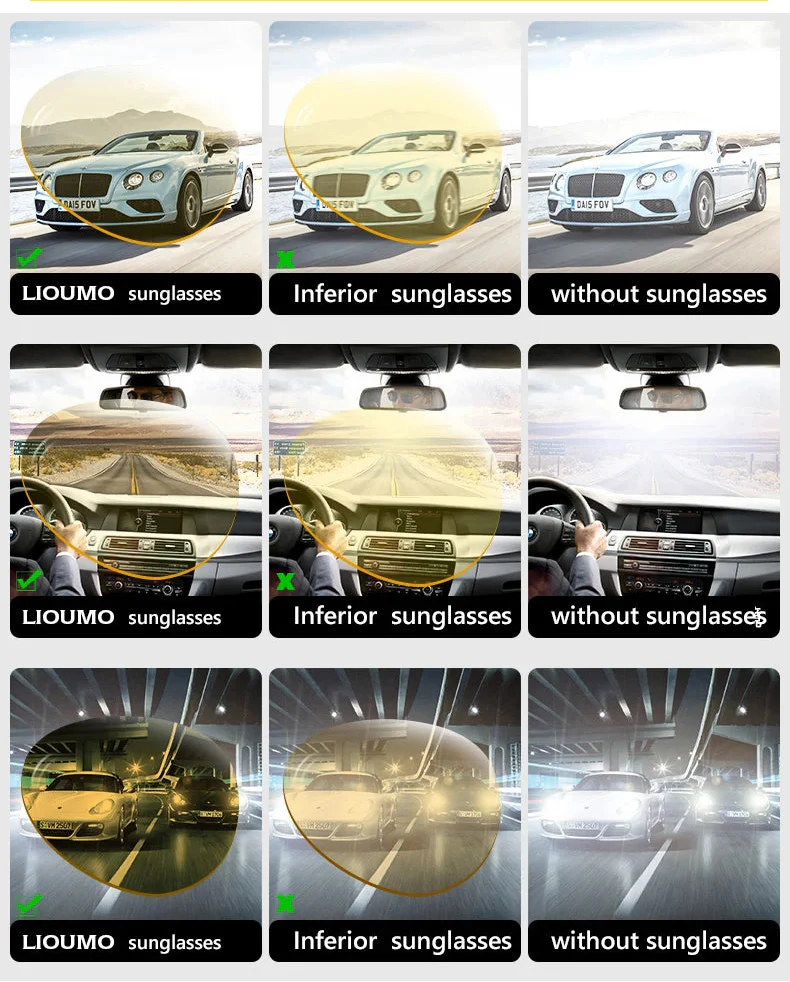 Anti-Glare Photochromic Polarized Day & Night Vision Driving Sunglasses - Image 15