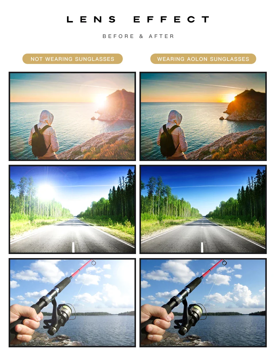 Anti-Glare Photochromic Polarized Day & Night Vision Driving Sunglasses - Image 21