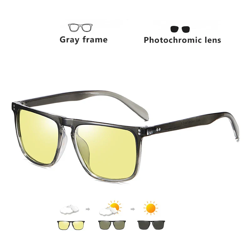 Anti-Glare Photochromic Polarized Day & Night Vision Driving Sunglasses - Image 25