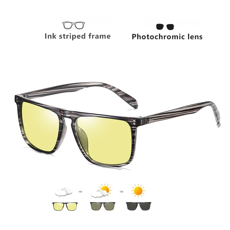 Anti-Glare Photochromic Polarized Day & Night Vision Driving Sunglasses - Image 26