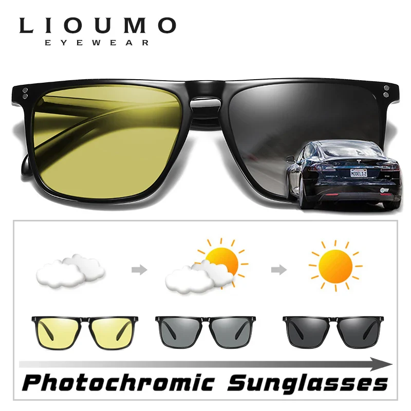 Anti-Glare Photochromic Polarized Day & Night Vision Driving Sunglasses - Image 4