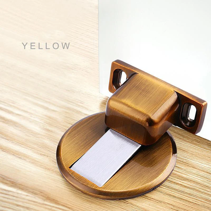 Stainless Steel Invisible Magnetic Door Stopper ***2 PCS*** - Image 4