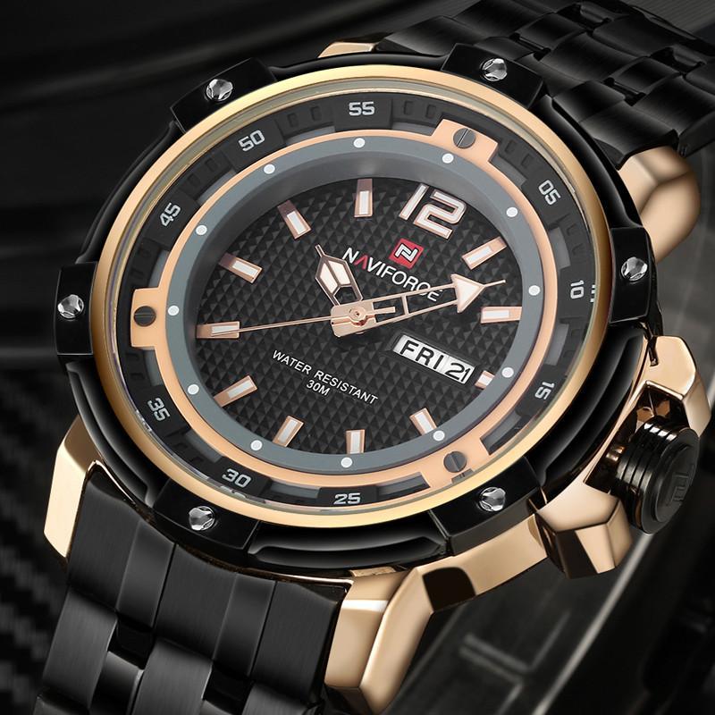 Stainless Steel Military Wrist watch (4 colors) - Image 5