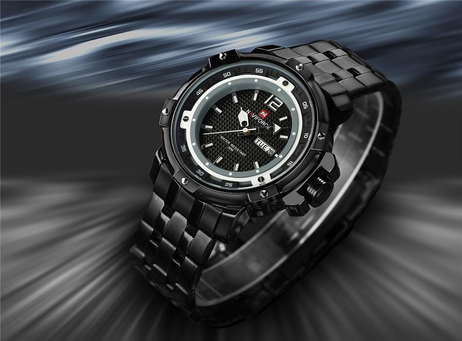 Stainless Steel Military Wrist watch (4 colors) - Image 6