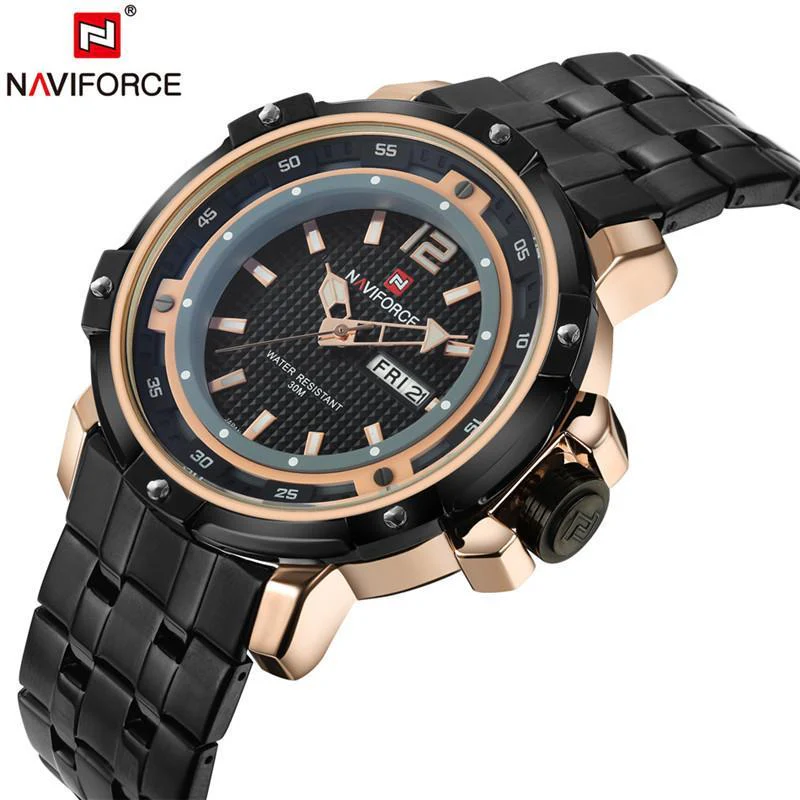 Stainless Steel Military Wrist watch (4 colors) - Image 7