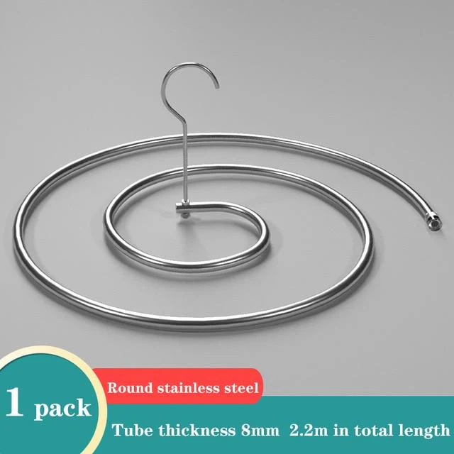 Stainless Steel Spiral Blanket Drying Rack - Image 3