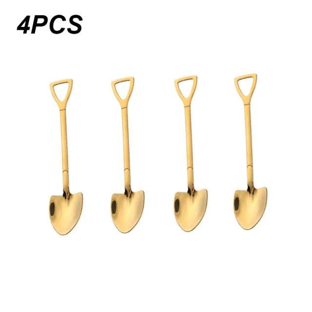 Creative Dessert Ice Cream Spoons (4pcs) - Image 11