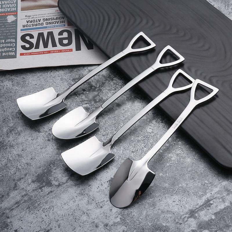 Creative Dessert Ice Cream Spoons (4pcs) - Image 15