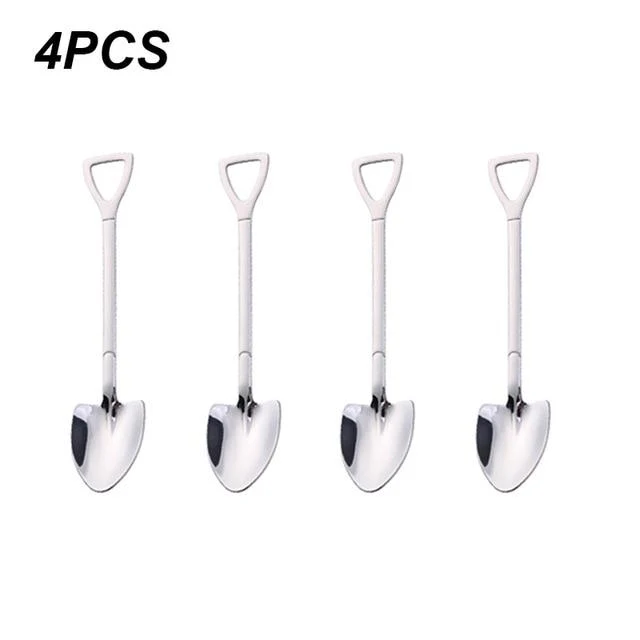 Creative Dessert Ice Cream Spoons (4pcs) - Image 17