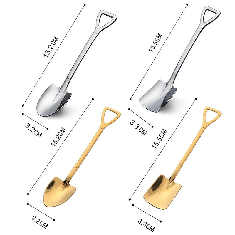 Creative Dessert Ice Cream Spoons (4pcs) - Image 6