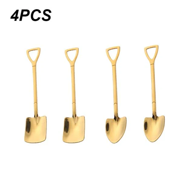 Creative Dessert Ice Cream Spoons (4pcs) - Image 9
