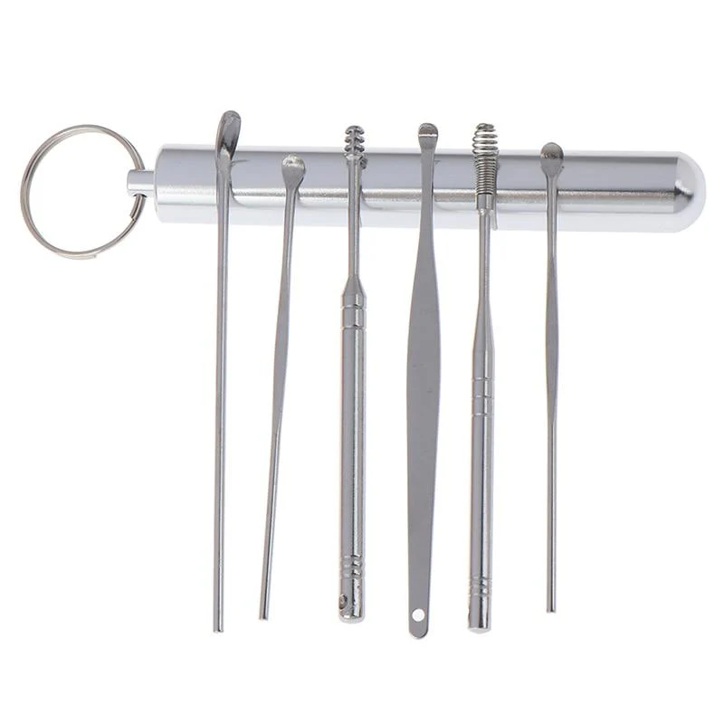 6 In 1 Spiral Ear Wax Removal Travel Set - Image 11