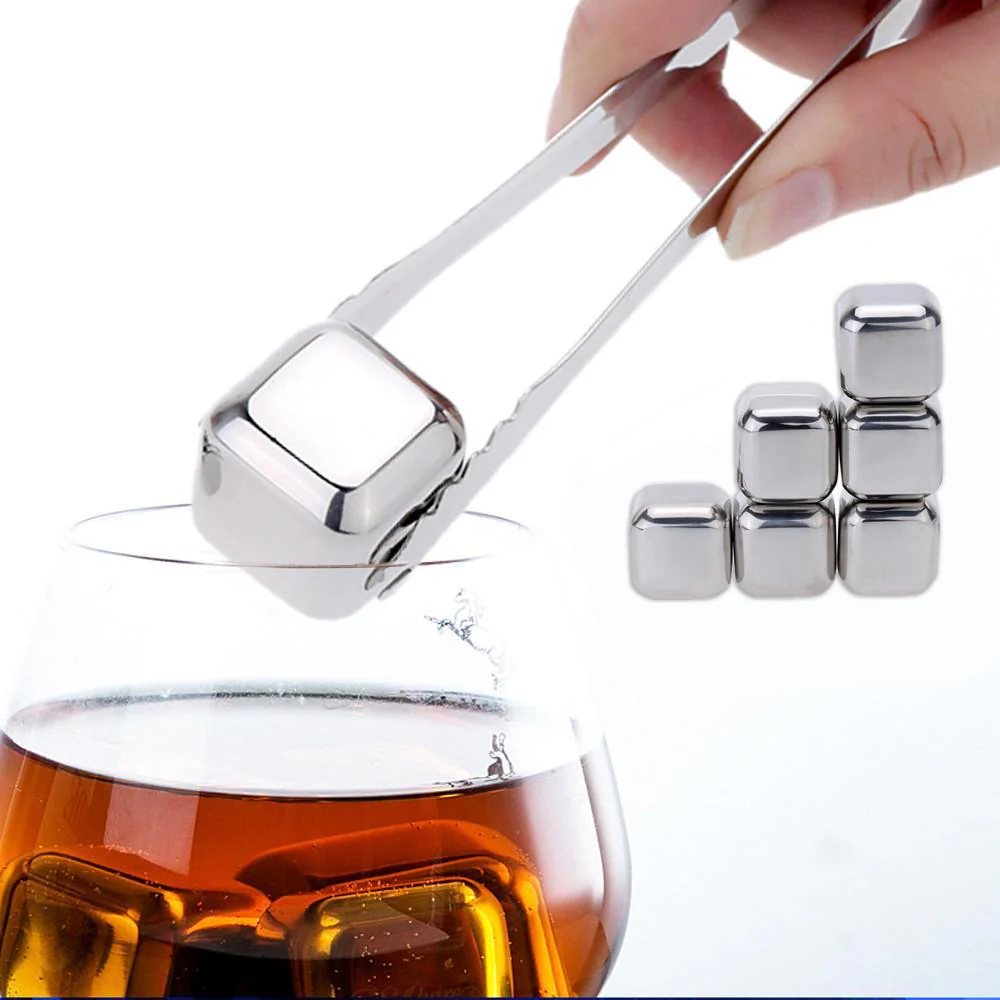 Stainless Steel Drink Chilling Cubes - Image 6