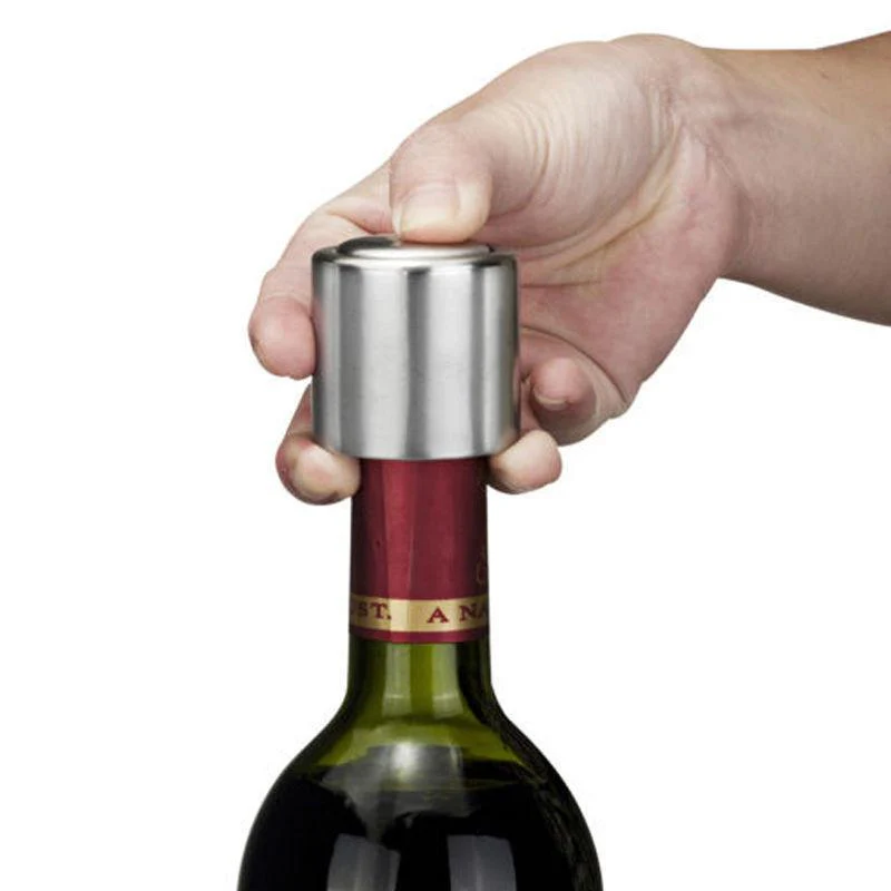 Stainless Steel Vacuum Wine Sealer (2pcs) - Image 2