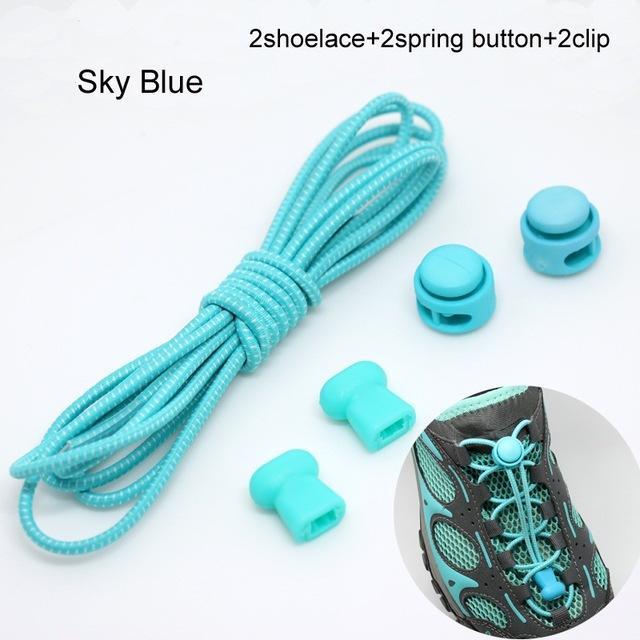 Elastic Locking Shoe Laces (2 sets) - Image 16