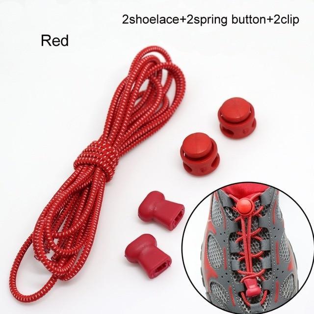 Elastic Locking Shoe Laces (2 sets) - Image 2