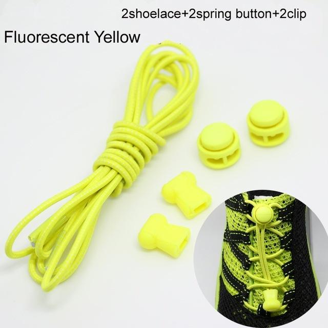 Elastic Locking Shoe Laces (2 sets) - Image 3