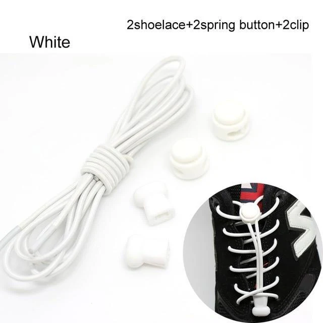 Elastic Locking Shoe Laces (2 sets) - Image 9