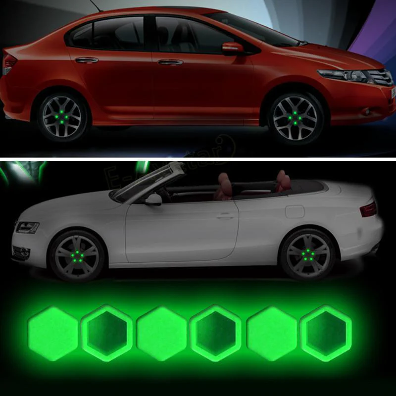 Styling 20pcs Green Wheel Nuts Covers - Image 3
