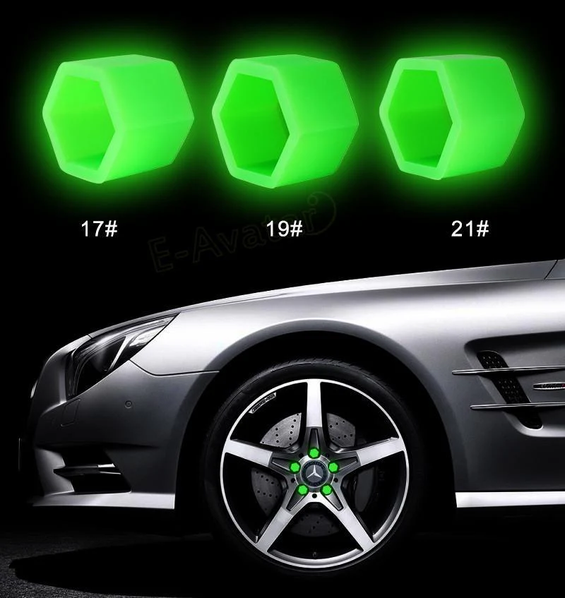 Styling 20pcs Green Wheel Nuts Covers - Image 4