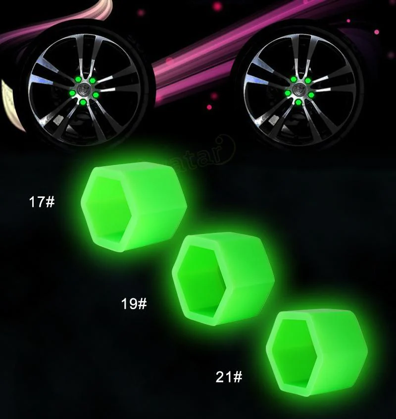 Styling 20pcs Green Wheel Nuts Covers - Image 7