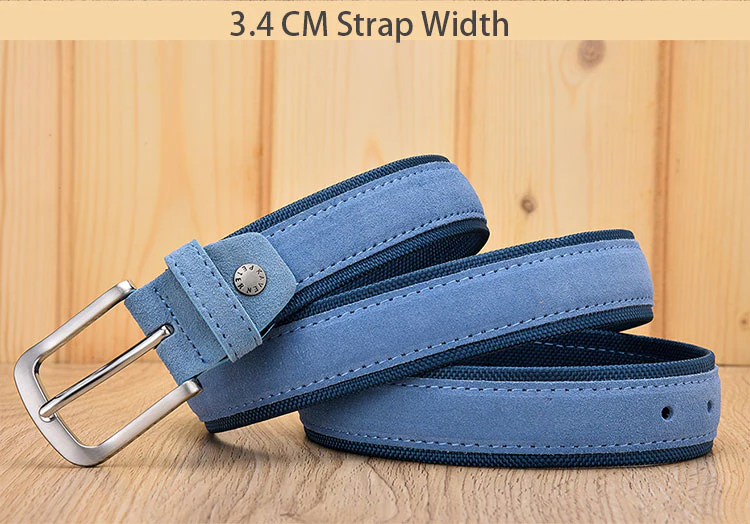 KAVENPETER™ Genuine Suede Leather Belt For Men - Image 18