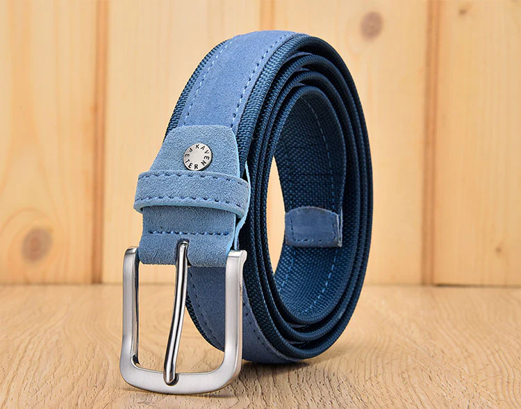 KAVENPETER™ Genuine Suede Leather Belt For Men - Image 19