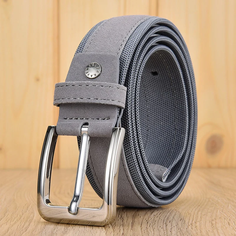KAVENPETER™ Genuine Suede Leather Belt For Men - Image 2