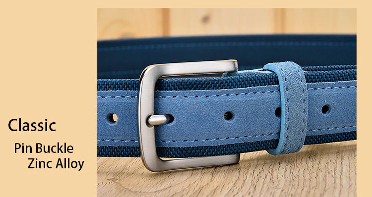 KAVENPETER™ Genuine Suede Leather Belt For Men - Image 22