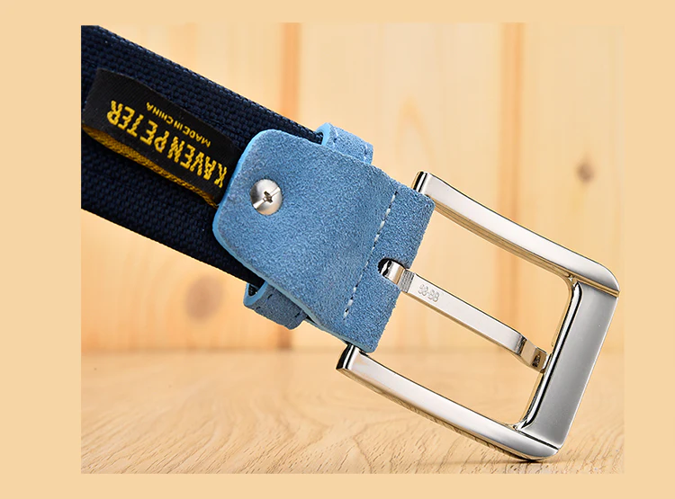 KAVENPETER™ Genuine Suede Leather Belt For Men - Image 26