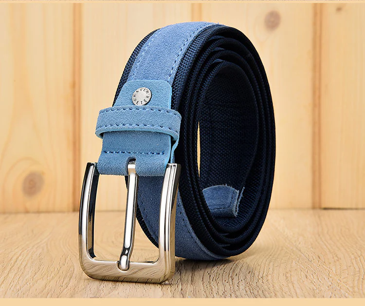 KAVENPETER™ Genuine Suede Leather Belt For Men - Image 3
