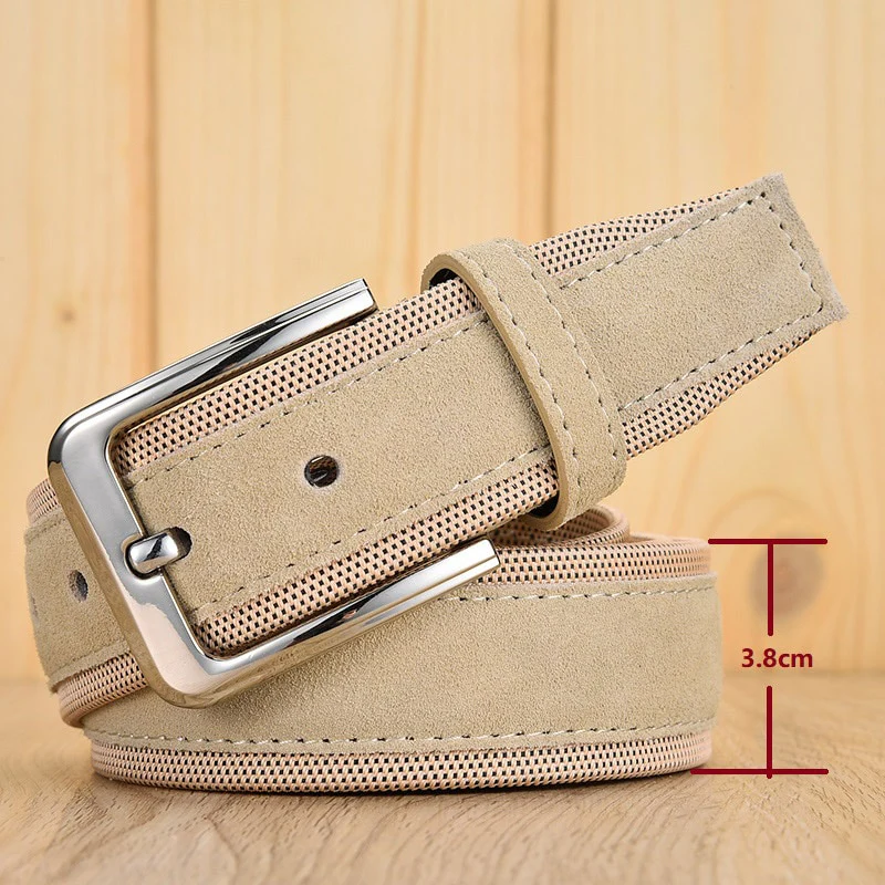KAVENPETER™ Genuine Suede Leather Belt For Men - Image 8