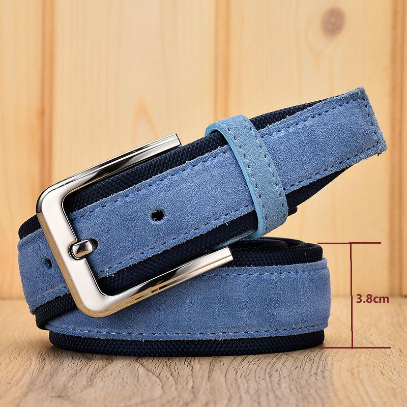 KAVENPETER™ Genuine Suede Leather Belt For Men - Image 9