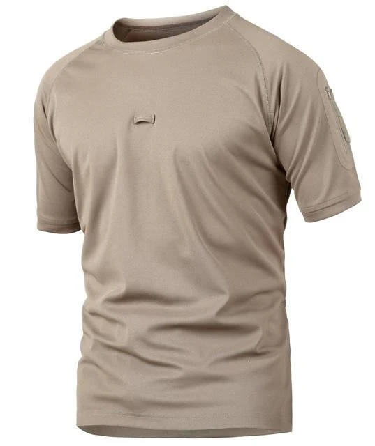 Summer Army  Breathable Camo Military T-Shirt - Image 2