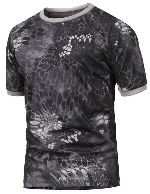 Summer Army  Breathable Camo Military T-Shirt - Image 3