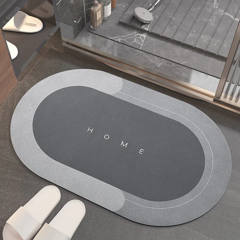 Super Absorbent Stylish Quick Drying Bathroom Rug - Image 12