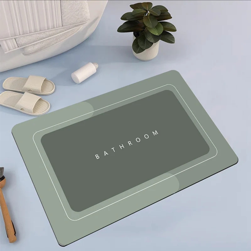 Super Absorbent Stylish Quick Drying Bathroom Rug - Image 14