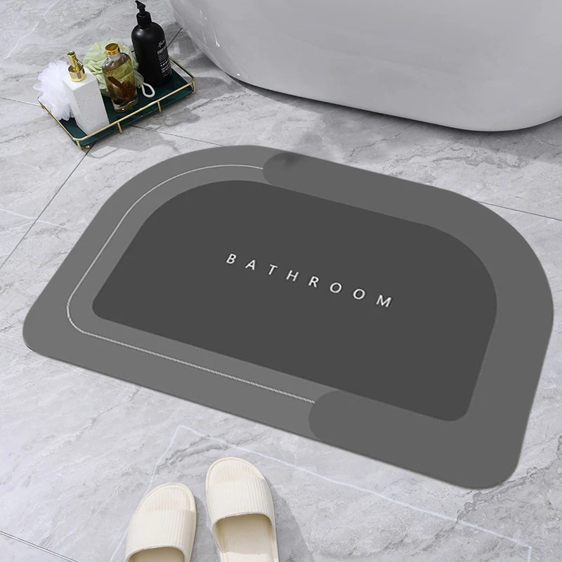 Super Absorbent Stylish Quick Drying Bathroom Rug - Image 16